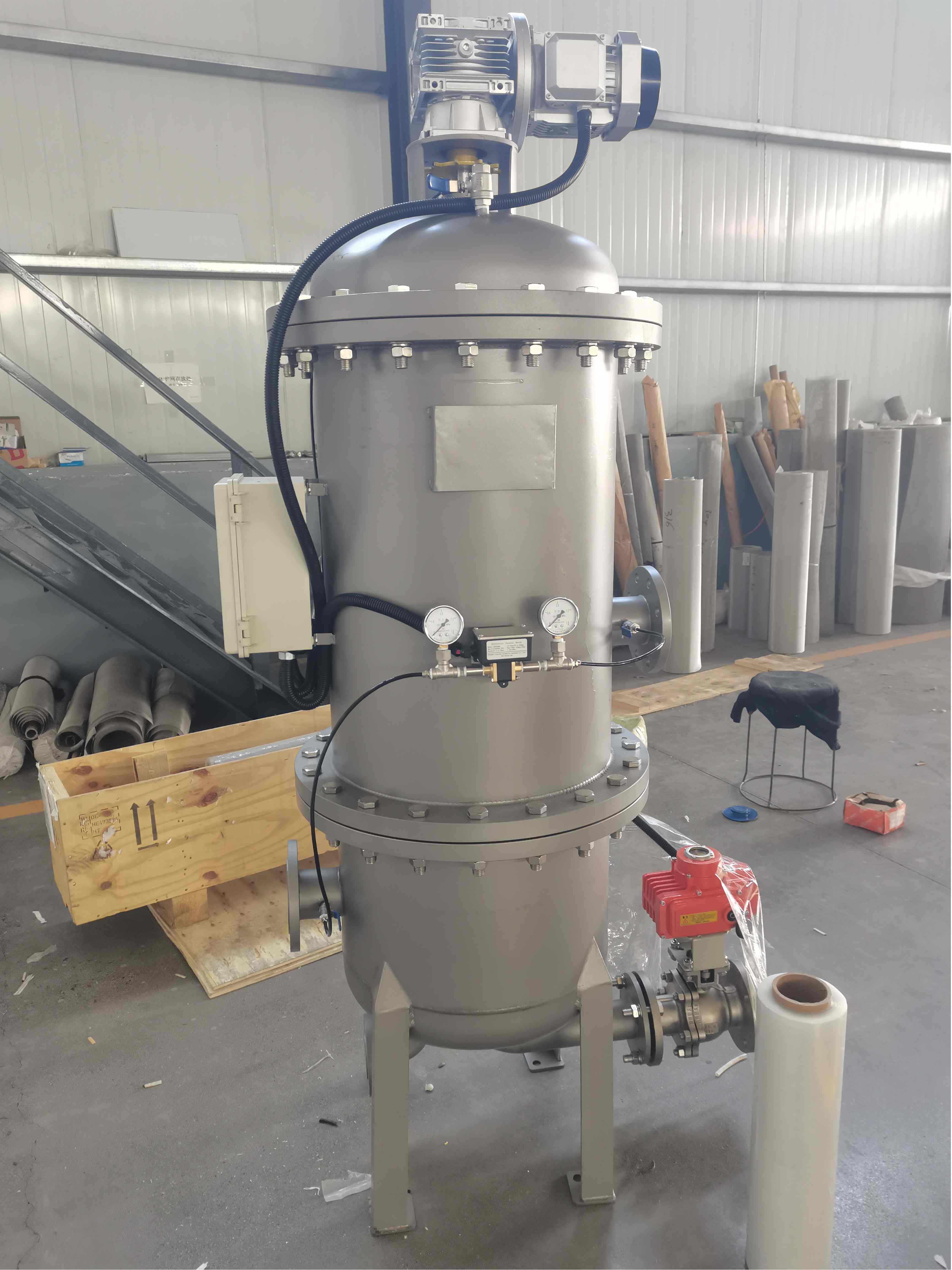 不锈钢自清洗过滤器-新乡伊卡过滤